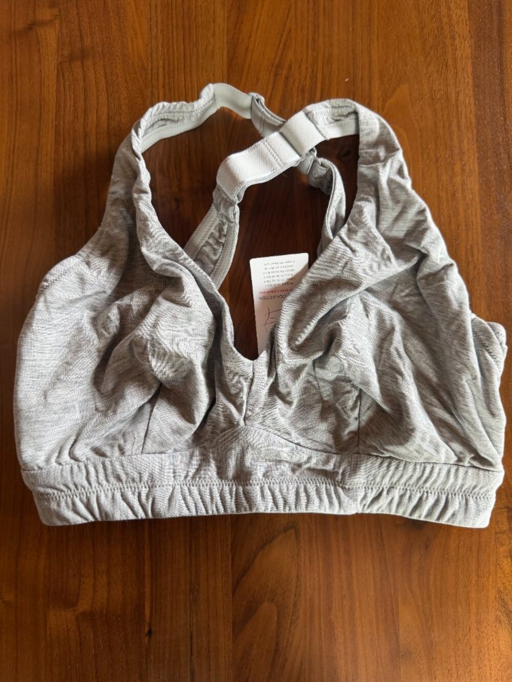 Cosabella Talco Cujrvy Halter Racerback Bra heather gray small nwt 32-34 dd-f